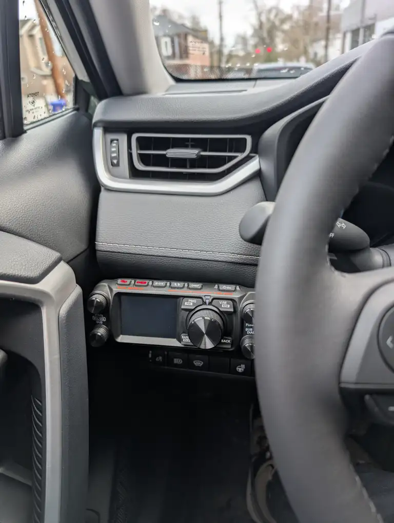 Yaesu mounted