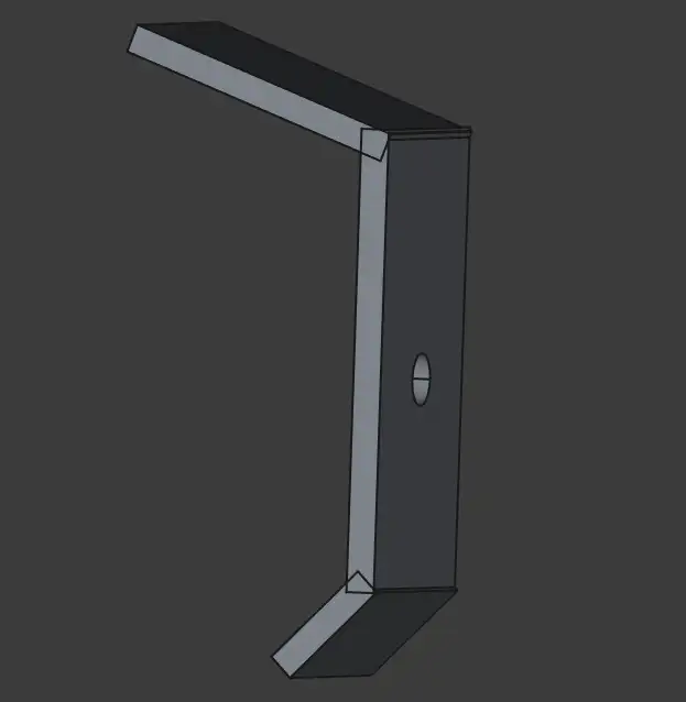 3D Model of the bracket